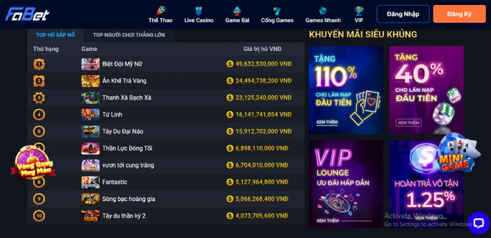 Game slot Huyền Thoại Ai Cập